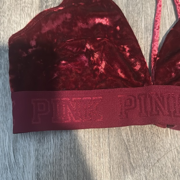 VS PINK Velvet Bralette - Picture 2 of 5